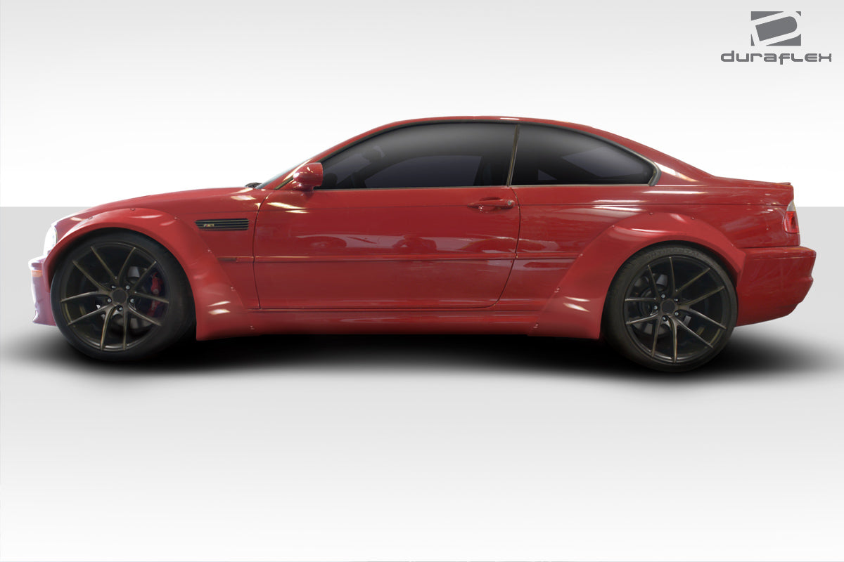 2001-2006 BMW M3 Circuit Style 50mm Fender Flares Kit - FRP
