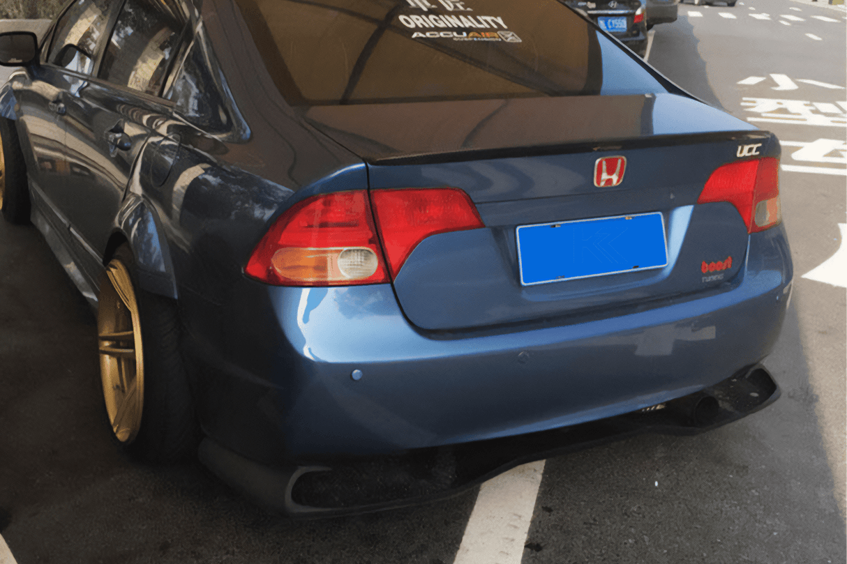 Honda Civic FD Gen 8 MaxStyle Rear Diffuser (2005 - 2012) - K2 Industries