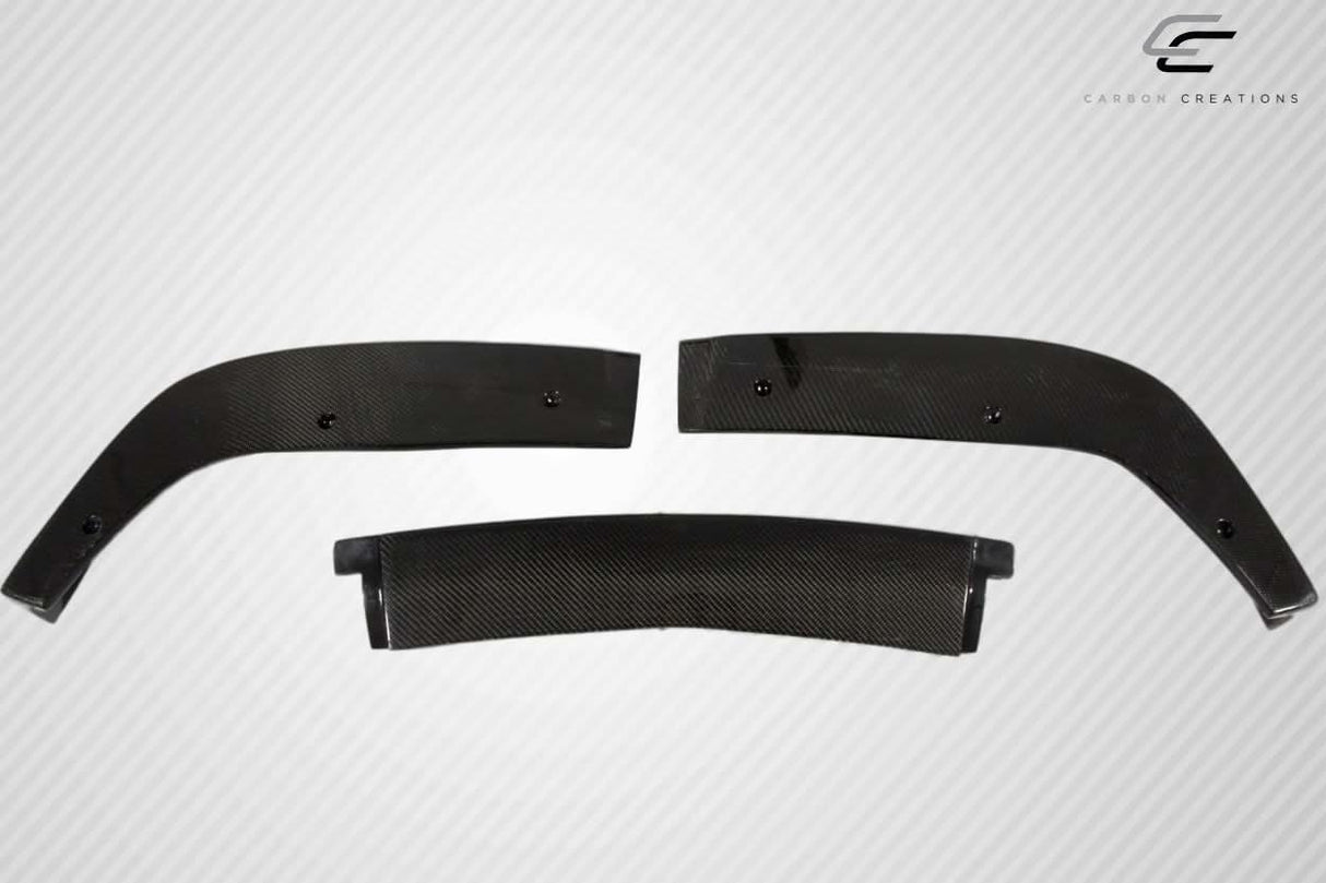 2008-2015 Infiniti G37 Q60 Chronos Style Front Lip Spoiler - Carbon