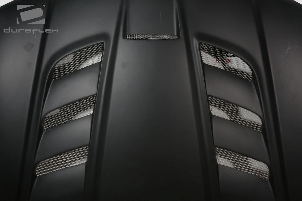 2011-2014 Dodge Charger Viper Look Hood - 1 Piece - FRP