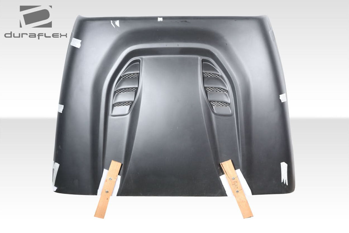 1997-2006 Jeep Wrangler Power Dome Style Hood - 1 Piece - FRP