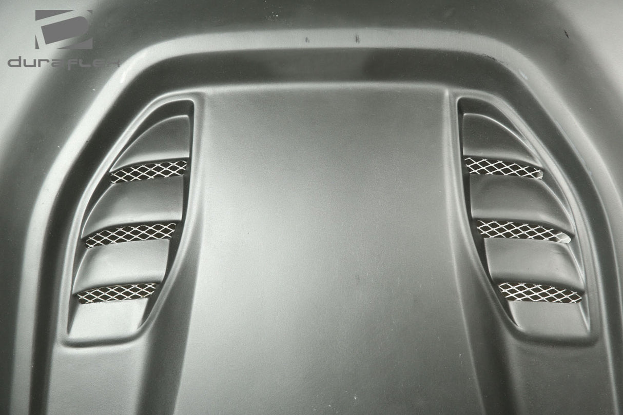 1997-2006 Jeep Wrangler Duraflex Power Dome Hood - 1 Piece