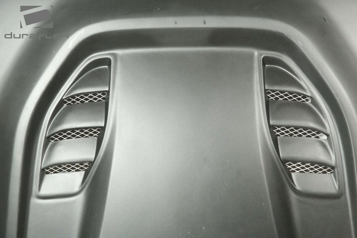 1997-2006 Jeep Wrangler Power Dome Style Hood - 1 Piece - FRP