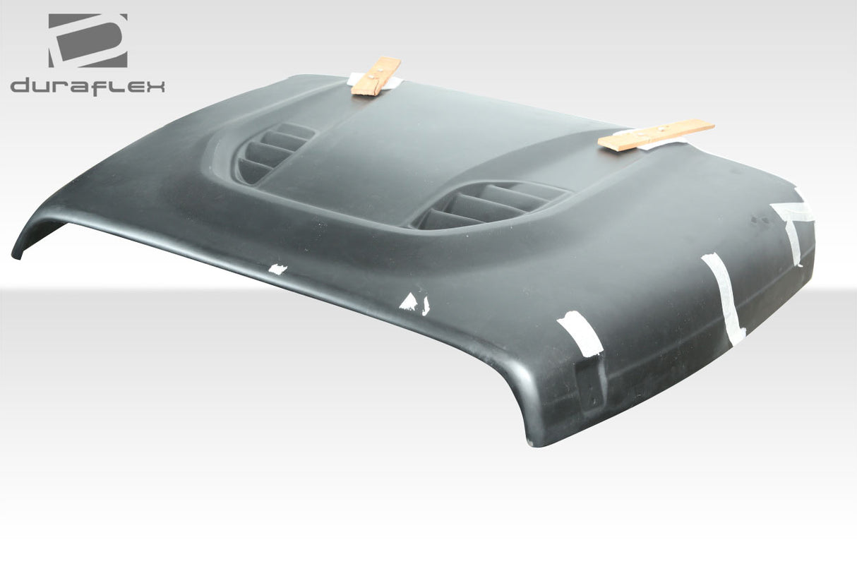 1997-2006 Jeep Wrangler Duraflex Power Dome Hood - 1 Piece