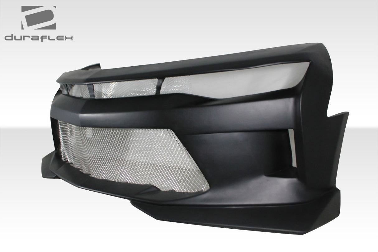 2016-2018 Chevrolet Camaro Duraflex Grid Front Bumper - 1 Piece ( With Integrated front bumper air ducts and front splitters)