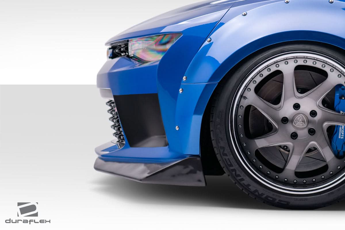 2016-2018 Chevrolet Camaro Grid Style Front Bumper - 1 Piece - FRP