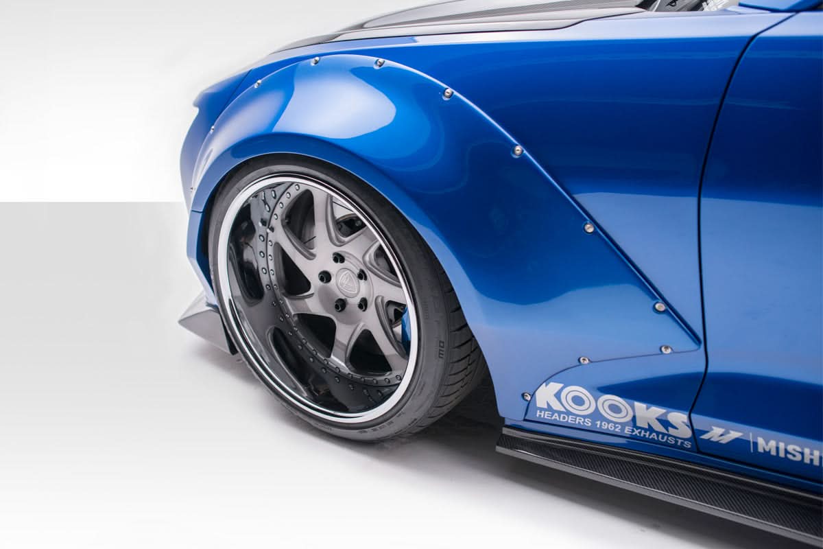 2016-2018 Chevrolet Camaro Grid Style Front Fender Flares - 4 Piece
