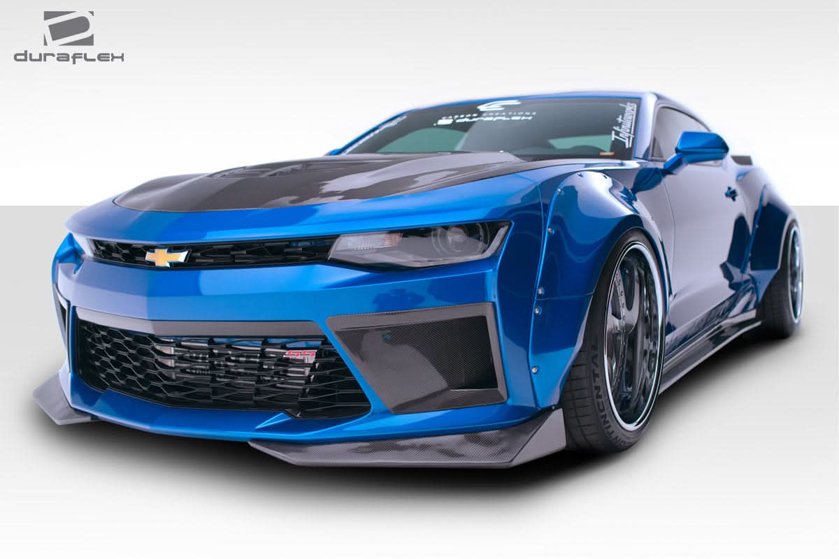 2016-2018 Chevrolet Camaro Grid Style Front Fender Flares - 4 Piece