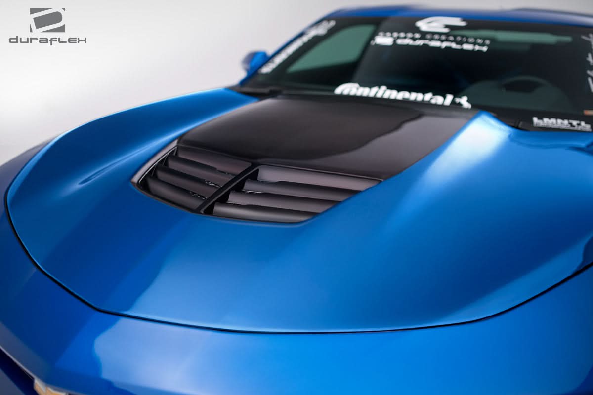 2016-2023 Chevrolet Camaro Grid Style Hood - 1 Piece - FRP