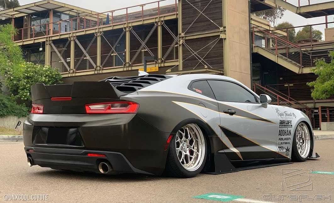 2016-2023 Chevrolet Camaro Grid Style Rear Wing Spoiler - FRP