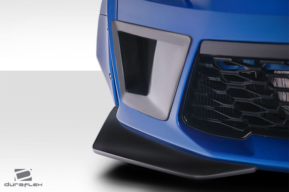 2016-2018 Chevrolet Camaro Grid Style Front Bumper Air Duct Extensions - FRP