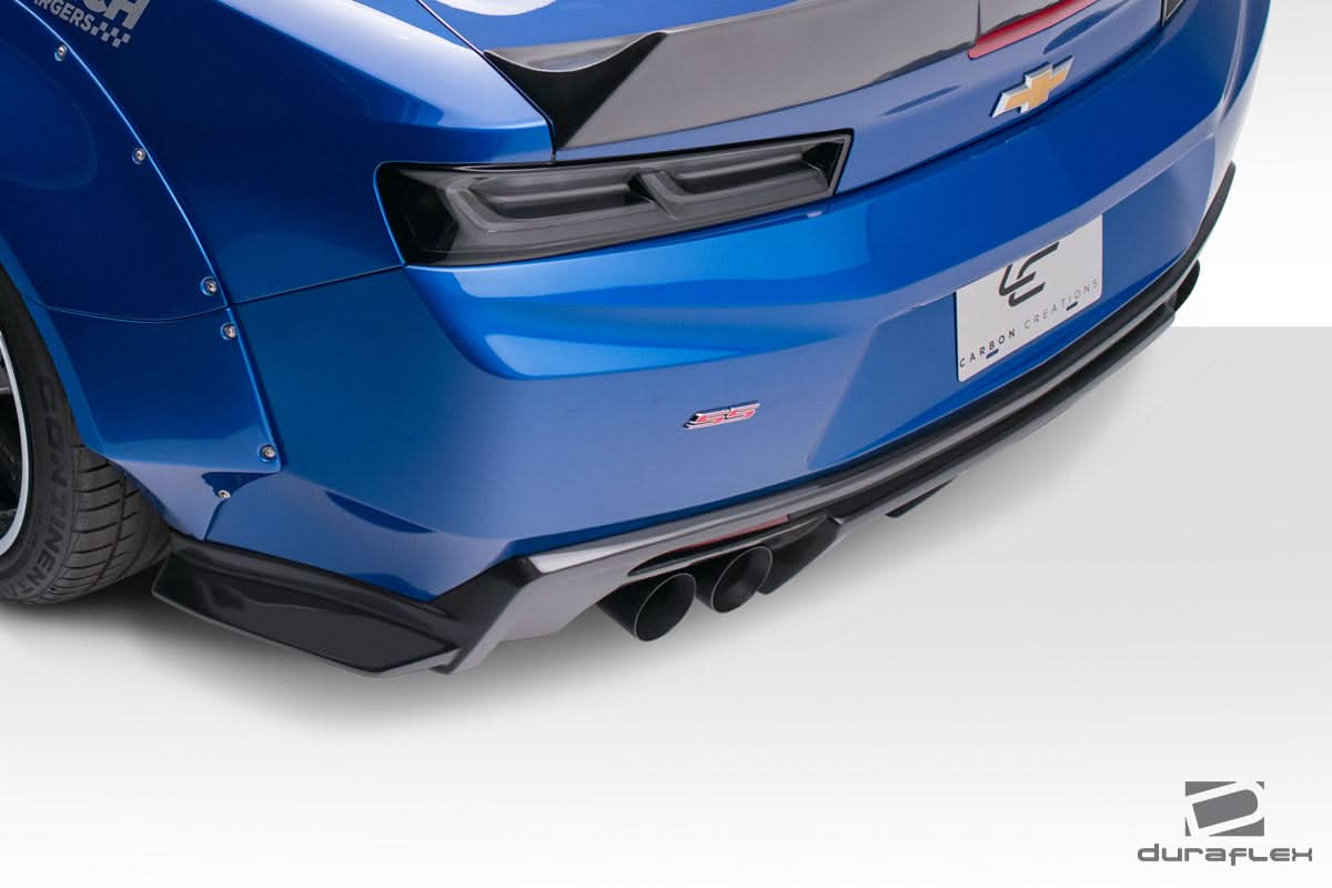 2016-2018 Chevrolet Camaro Grid Style Rear Diffuser - FRP