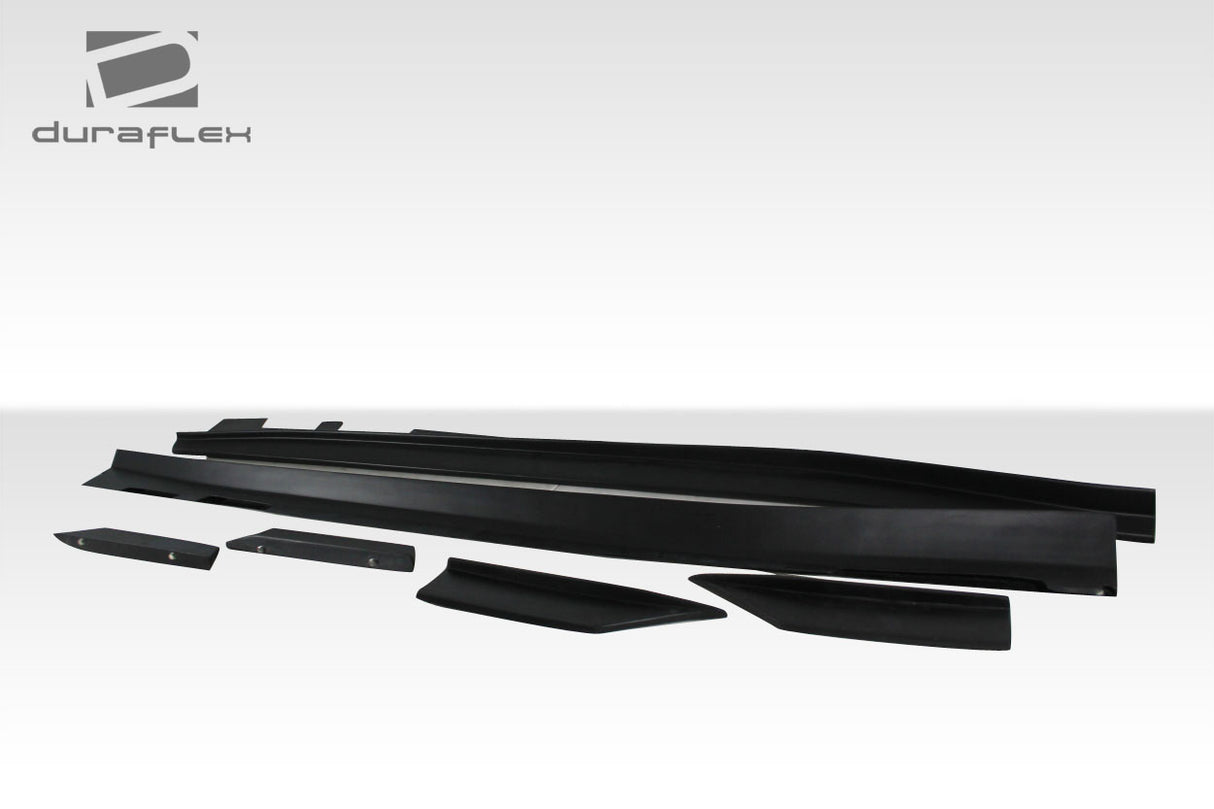 2016-2023 Chevrolet Camaro Duraflex Grid Side Splitters - 6 Piece
