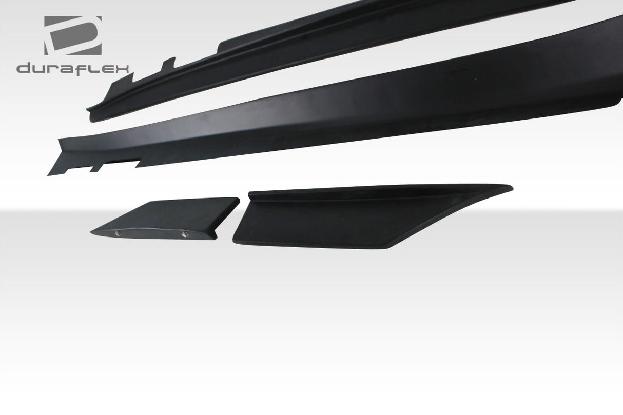 2016-2023 Chevrolet Camaro Duraflex Grid Side Splitters - 6 Piece