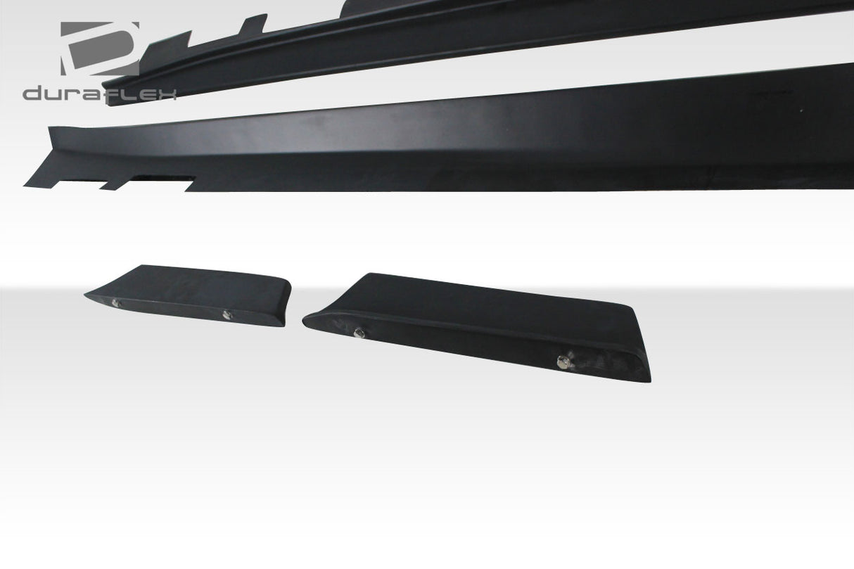 2016-2023 Chevrolet Camaro Duraflex Grid Side Splitters - 6 Piece