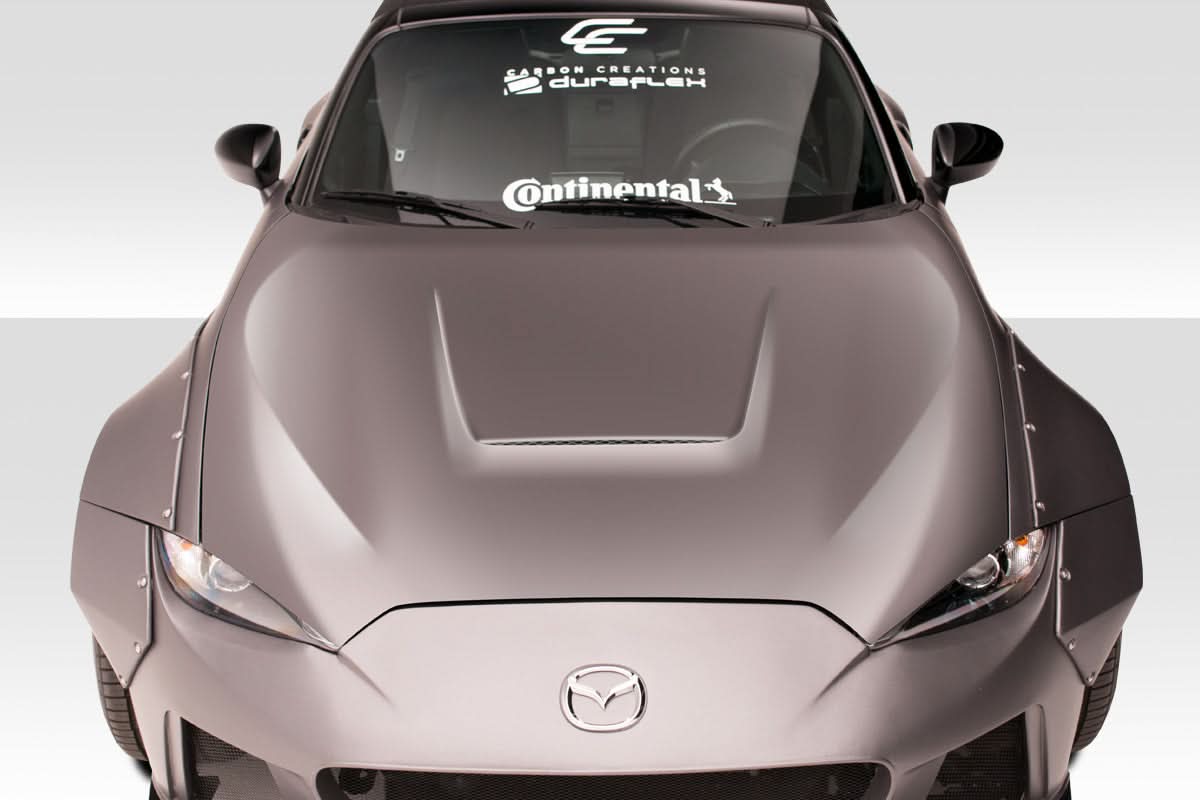 2016-2025 Mazda Miata Circuit Style Hood - 1 Piece - FRP