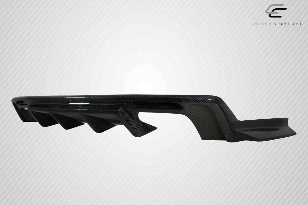 2016-2018 Chevrolet Camaro Grid Style Rear Diffuser - Carbon Fiber