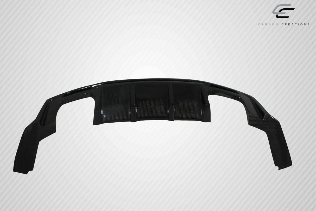 2016-2018 Chevrolet Camaro Grid Style Rear Diffuser - Carbon Fiber