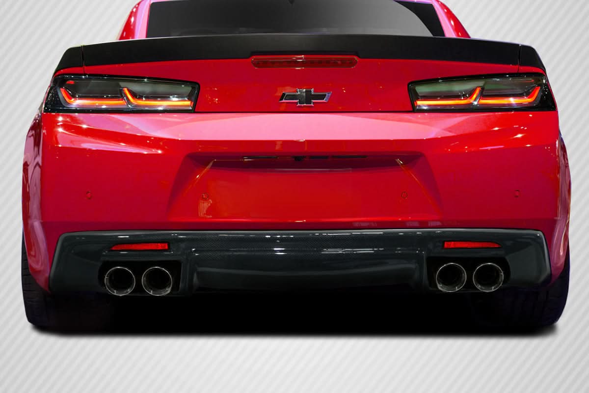 2016-2018 Chevrolet Camaro GM-X Style Rear Diffuser - Carbon Fiber