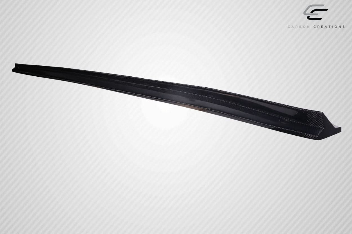 2016-2023 Chevrolet Camaro Grid Style Side Splitters - Carbon Fiber