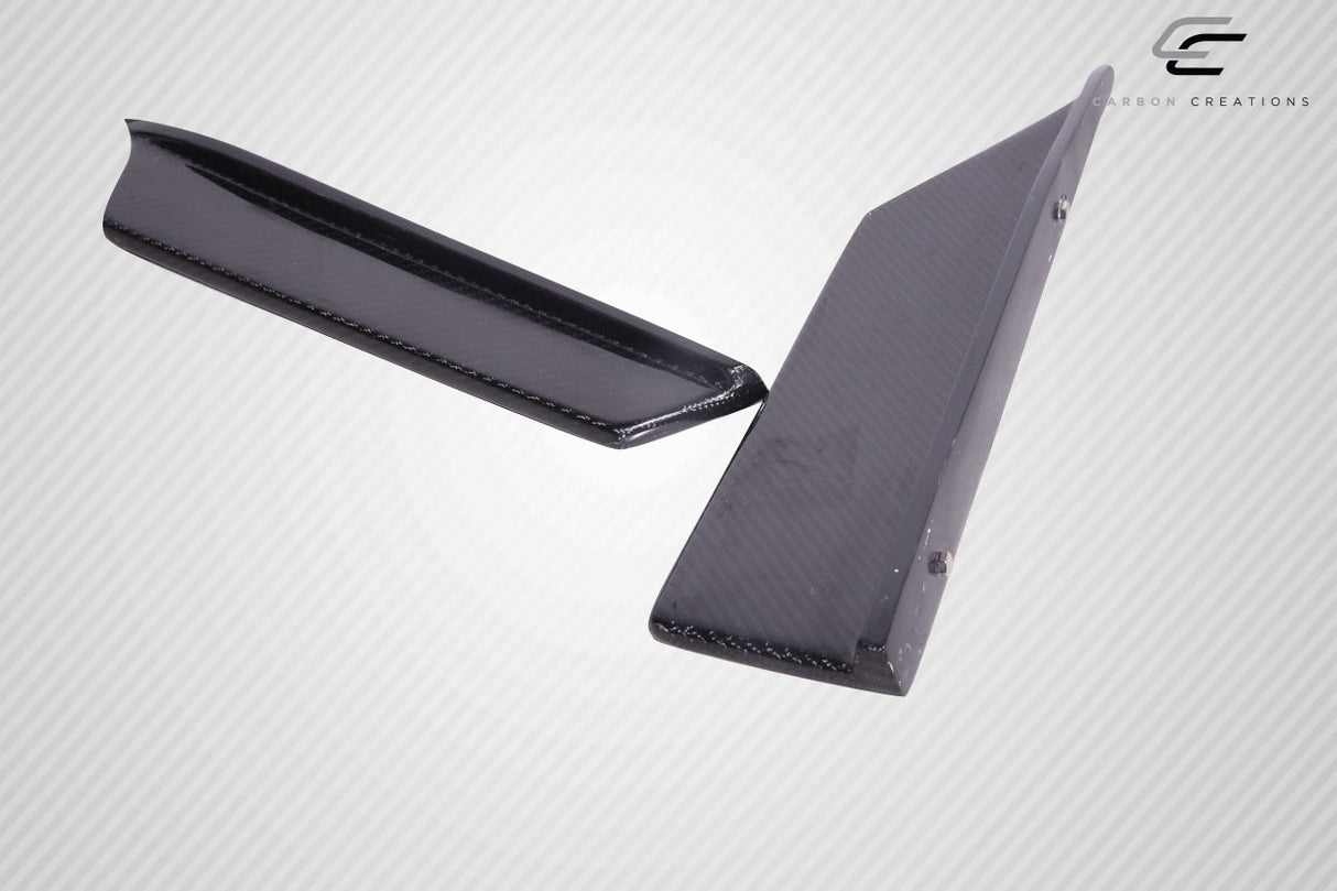 2016-2023 Chevrolet Camaro Carbon Creations Grid Side Splitters - 6 Piece