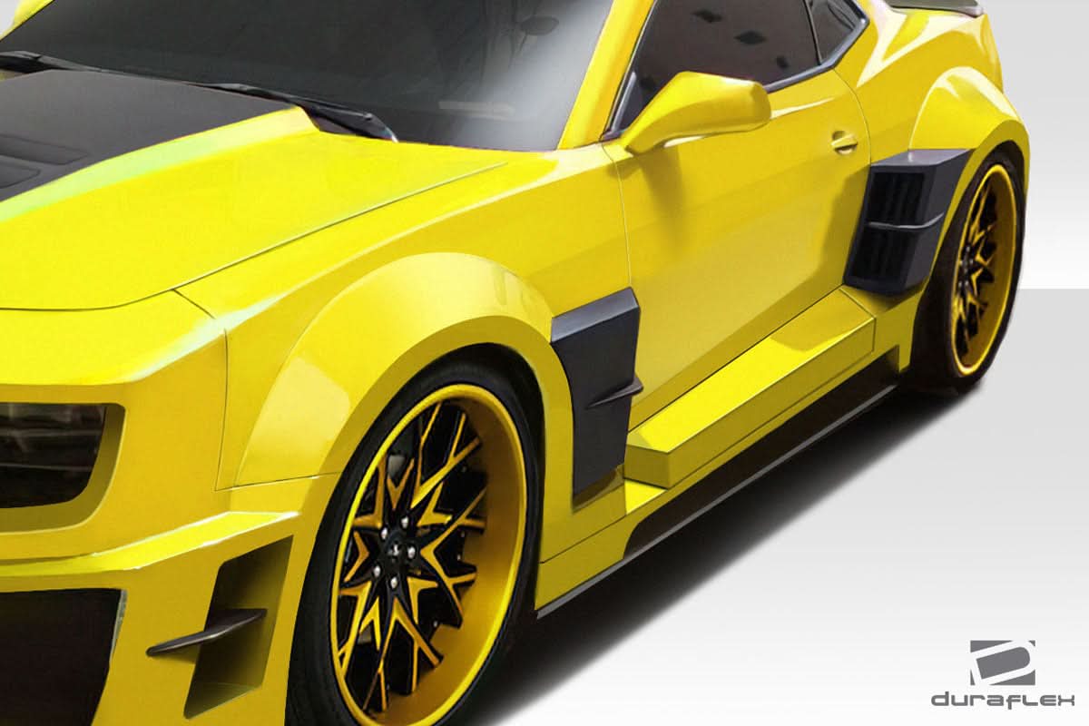 2010-2013 Chevrolet Camaro CCG Style Wide Body Side Skirts - 4 Piece