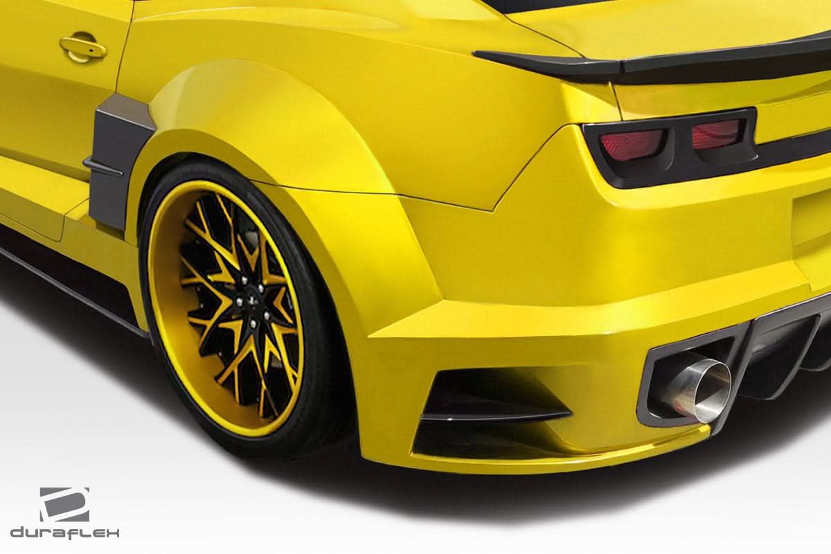 2010-2013 Chevrolet Camaro CCG Style Wide Body Rear Fender Flares - FRP