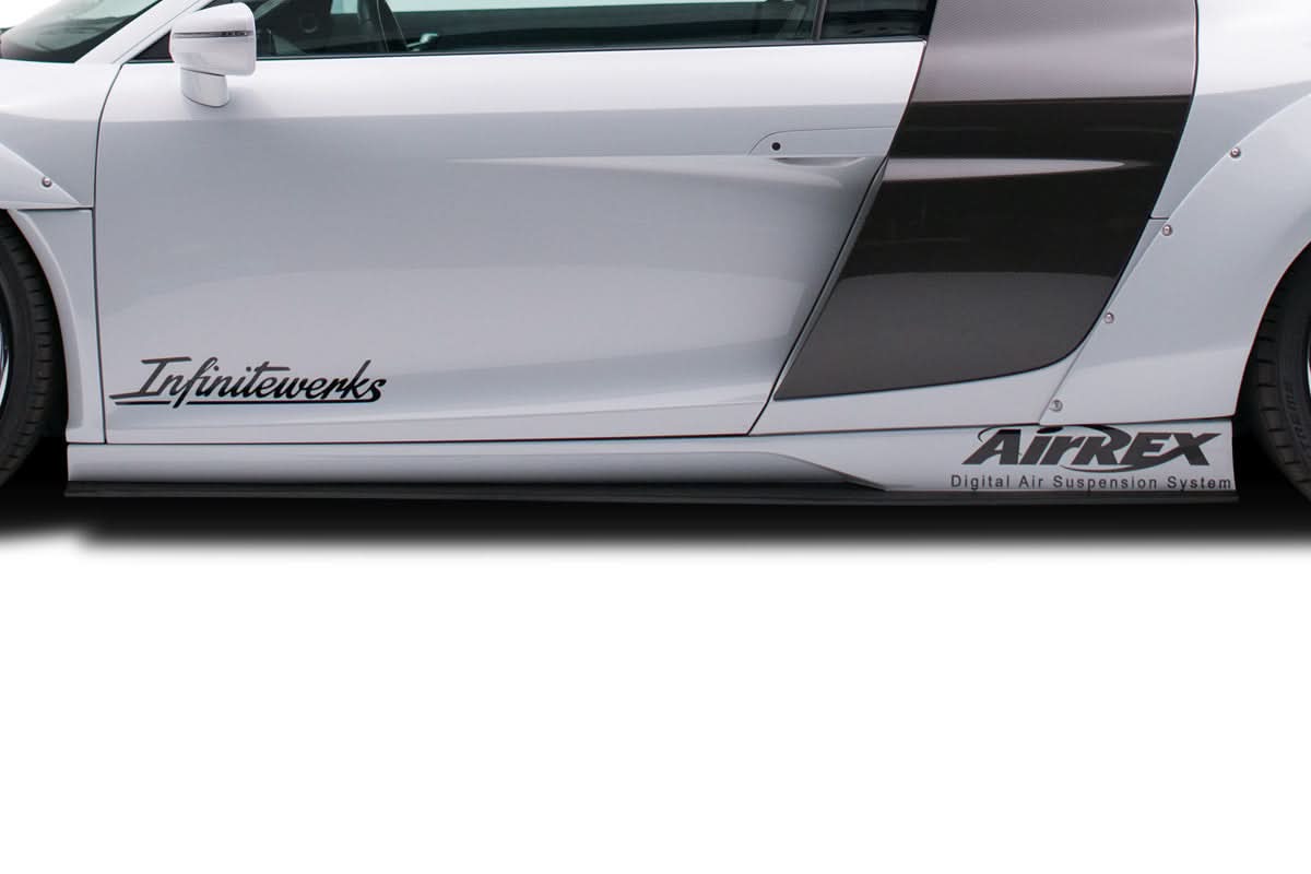 2008-2015 Audi R8 Signature Style Side Skirts - FRP