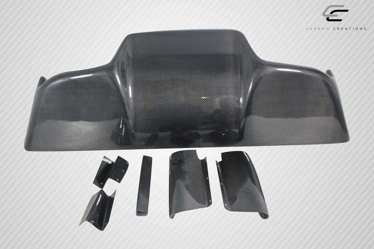 2003-2008 Nissan 350Z Z33 / Infiniti G35 Coupe Carbon Creations TS-1 Rear Diffuser - 6 Piece
