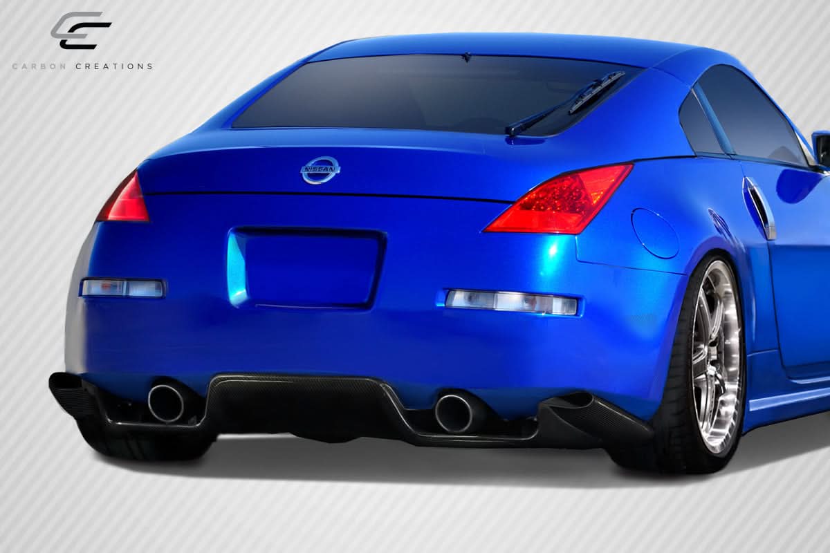 2003-2008 Nissan 350Z / G35 Coupe TS-1 Style Rear Diffuser
