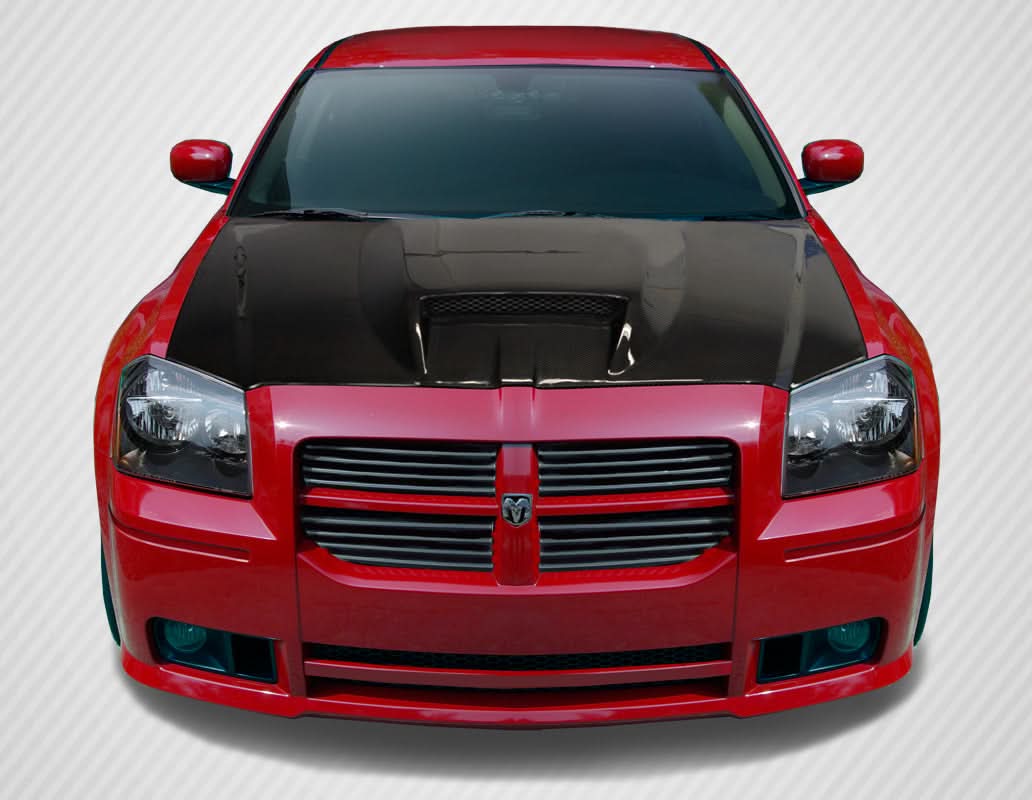 2005-2007 Dodge Magnum SRT Look Hood - Carbon Fiber