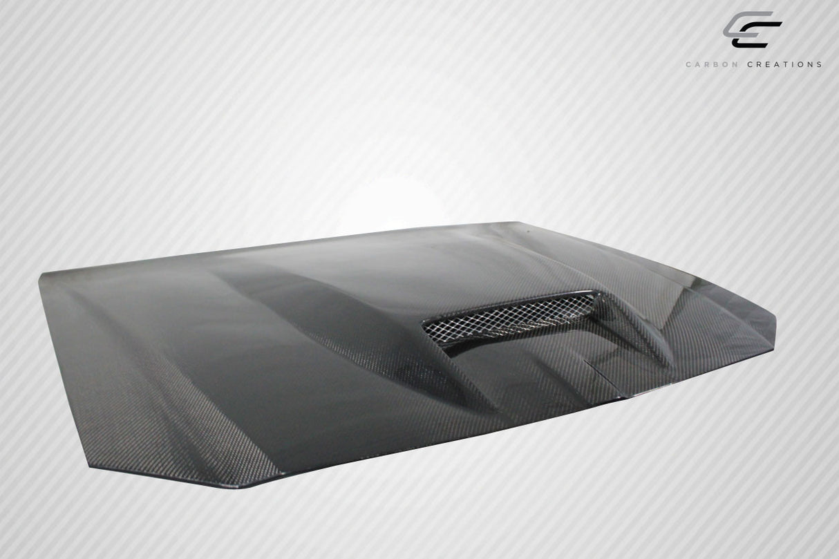 2005-2007 Dodge Magnum Carbon Creations SRT Look Hood - 1 Piece