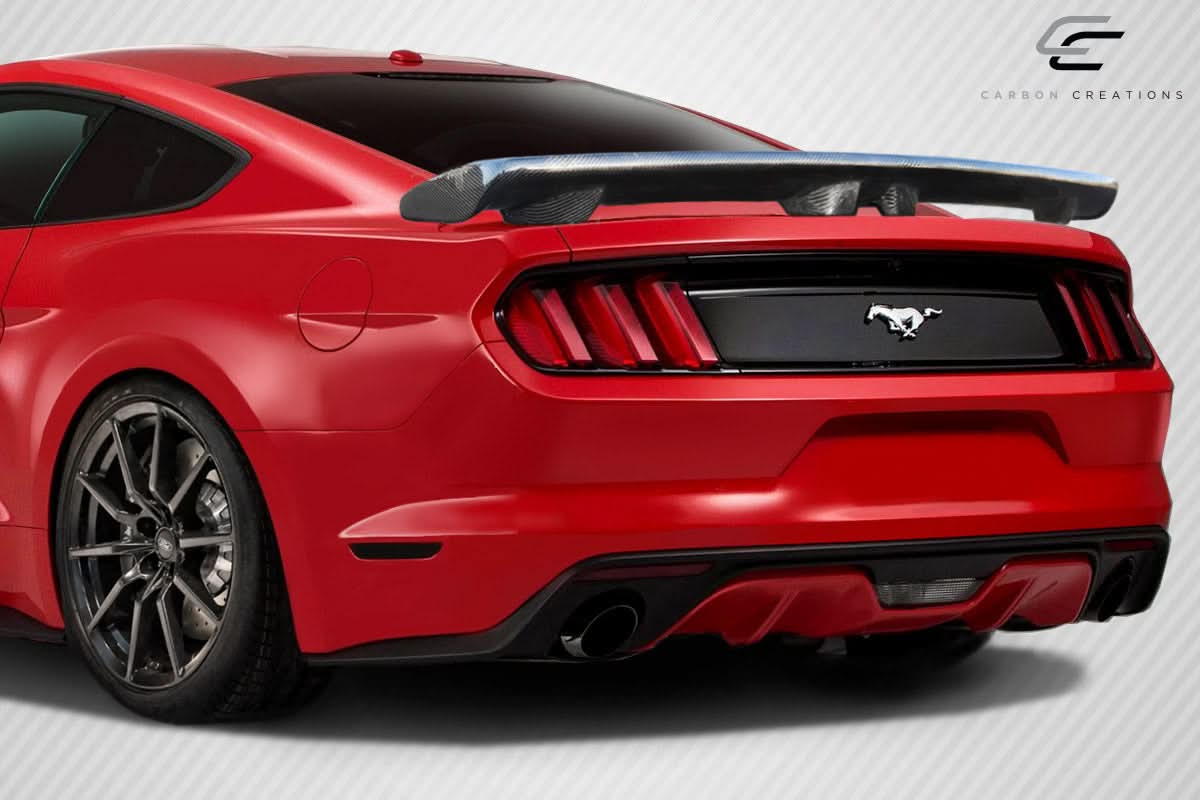 2015-2023 Ford Mustang CVX Style Wing Spoiler - Carbon Fiber