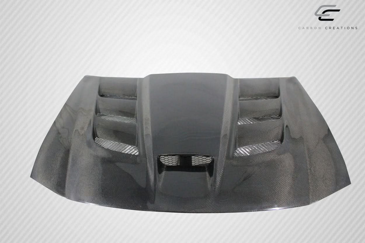 2006-2010 Dodge Charger Viper Look Hood - Dry Carbon