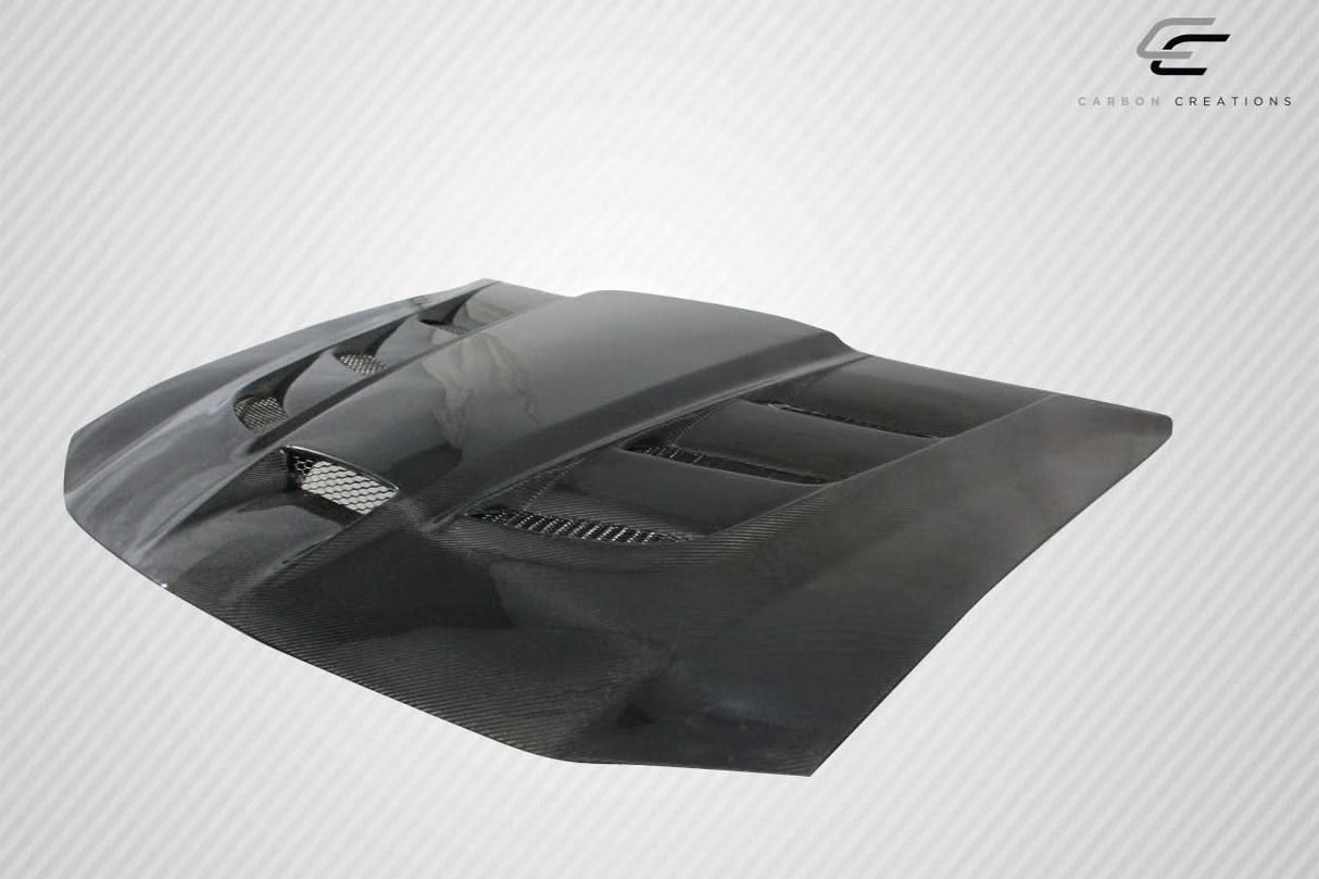 2006-2010 Dodge Charger Viper Look Hood - Dry Carbon