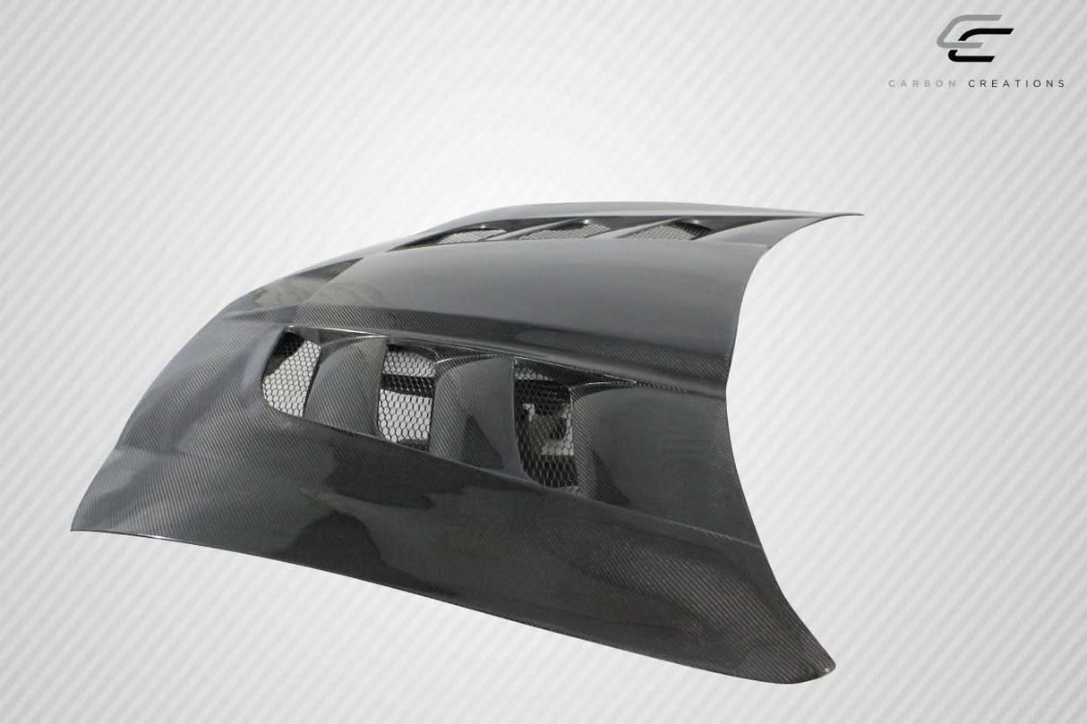2006-2010 Dodge Charger Viper Look Hood - Dry Carbon