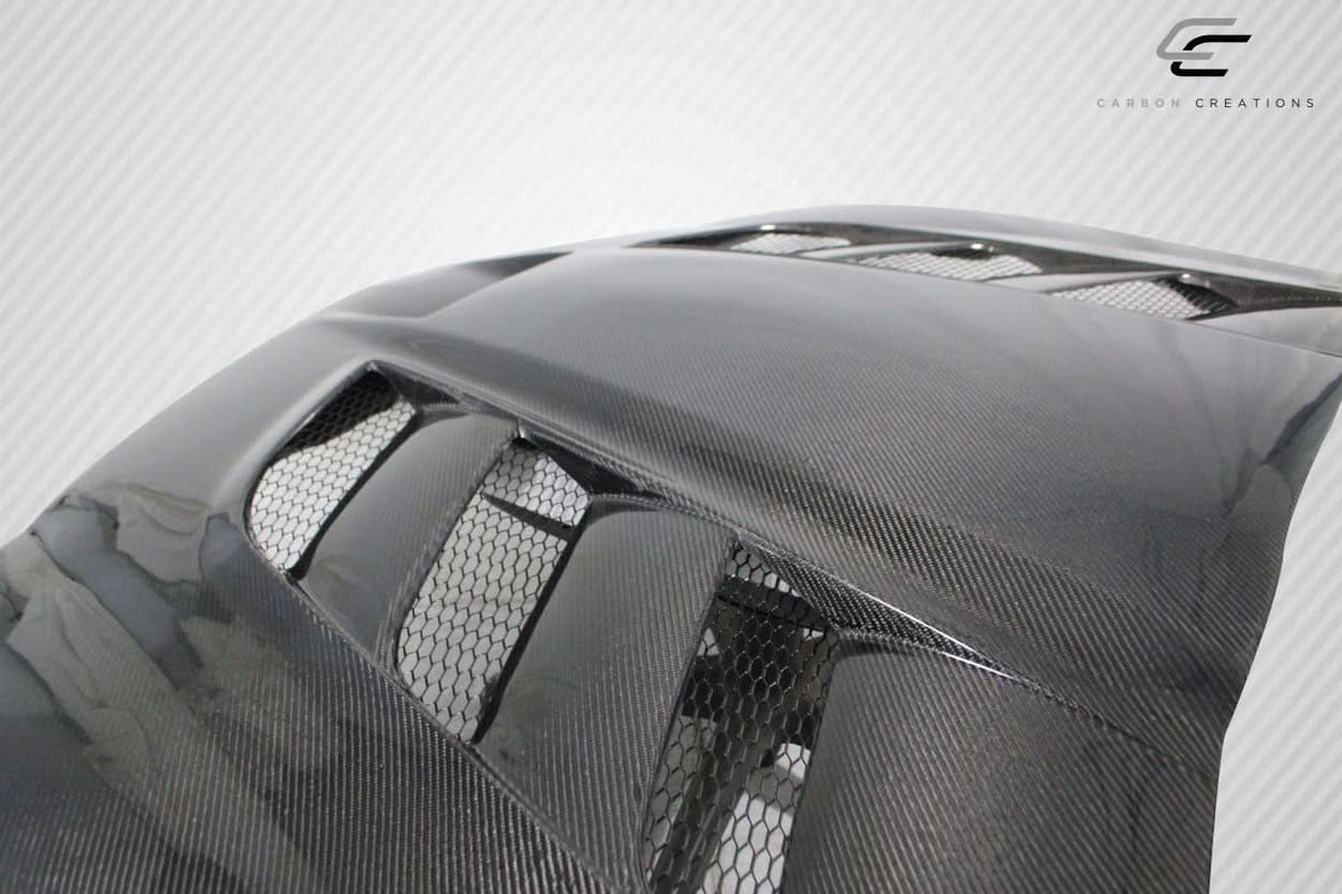 2006-2010 Dodge Charger Viper Look Hood - Dry Carbon