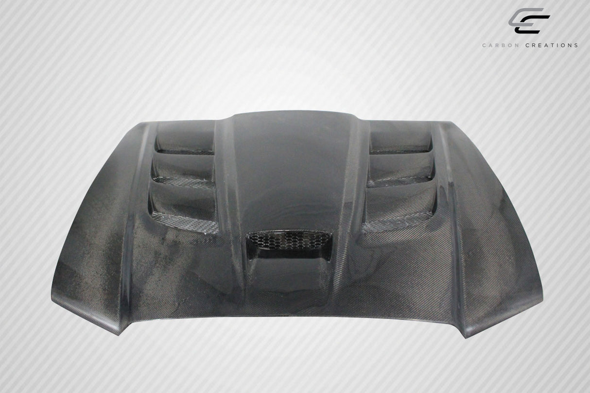 2011-2014 Dodge Charger Viper Look Hood - Carbon Fiber