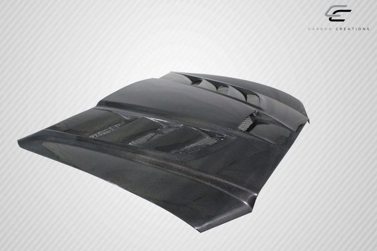 2011-2014 Dodge Charger Viper Look Hood - Carbon Fiber