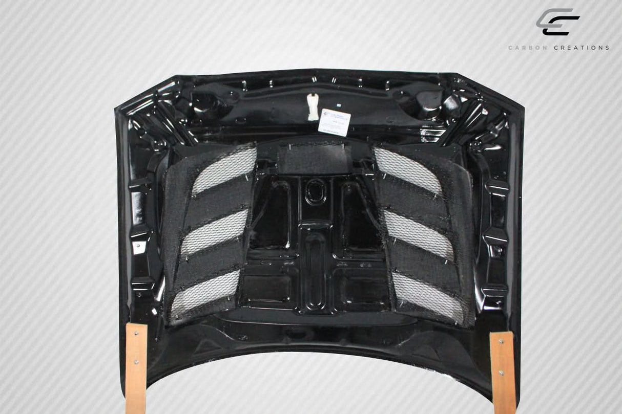 2011-2014 Dodge Charger Viper Look Hood - Carbon Fiber