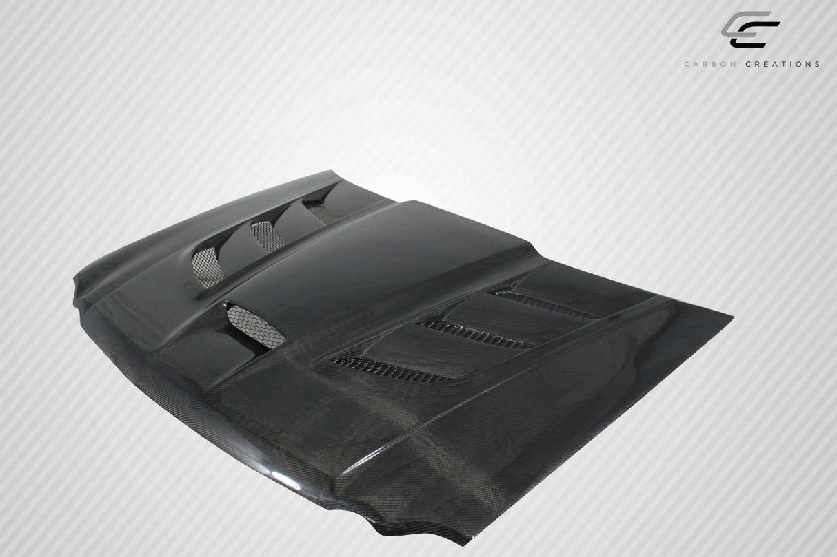 2005-2010 Jeep Grand Cherokee Carbon Creations DriTech Viper Look Hood - 1 Piece