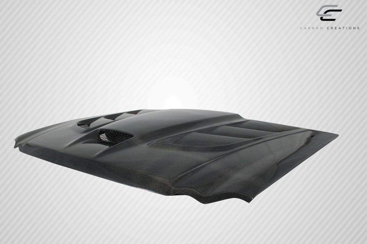 2005-2010 Jeep Grand Cherokee Carbon Creations DriTech Viper Look Hood - 1 Piece