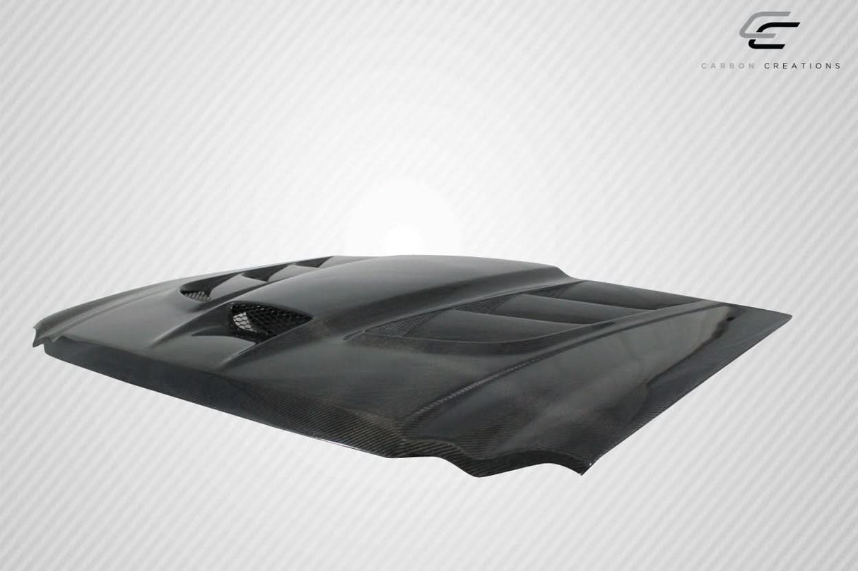 2005-2010 Jeep Grand Cherokee Viper Look Hood - Dry Carbon