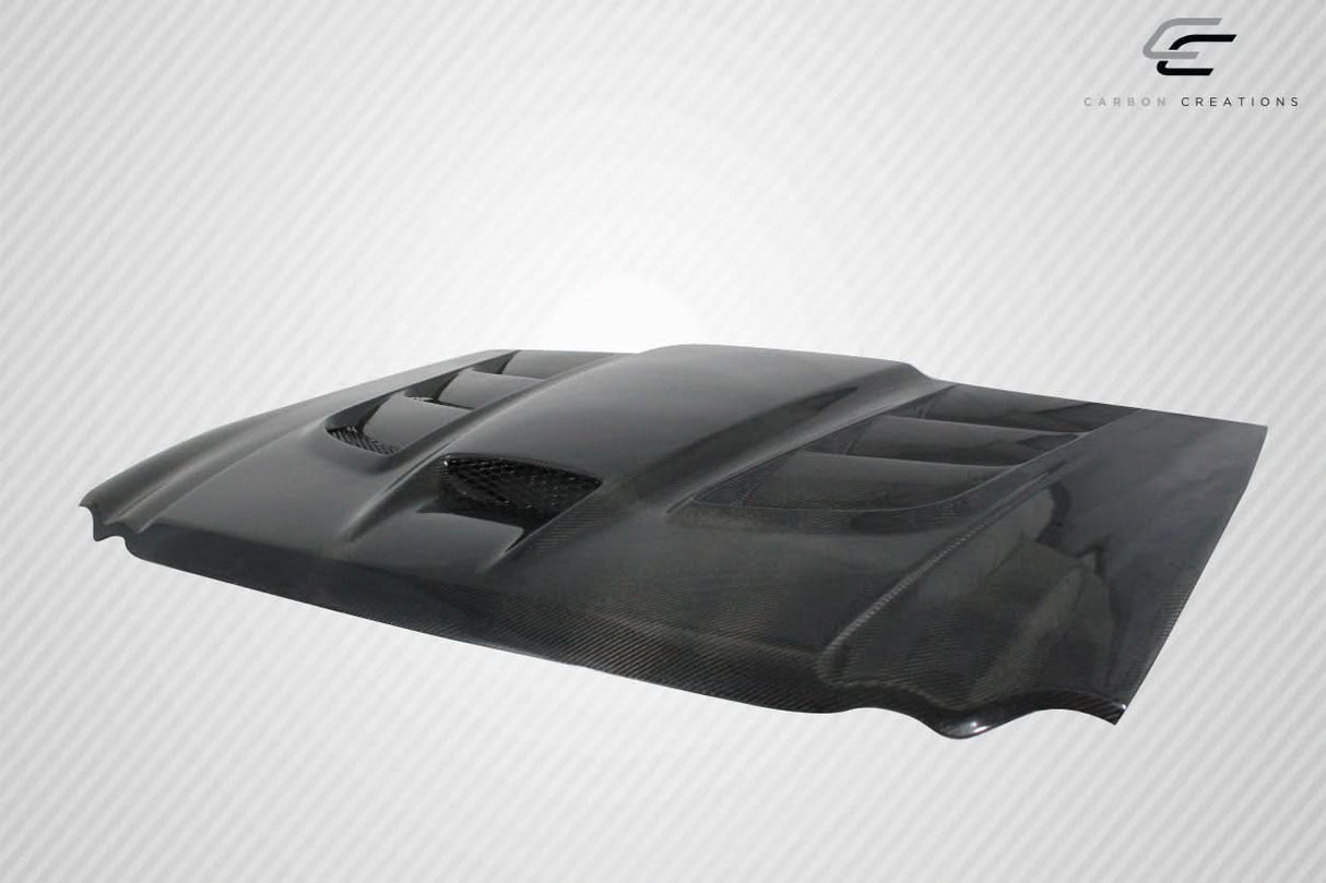2005-2010 Jeep Grand Cherokee Viper Look Hood - Dry Carbon