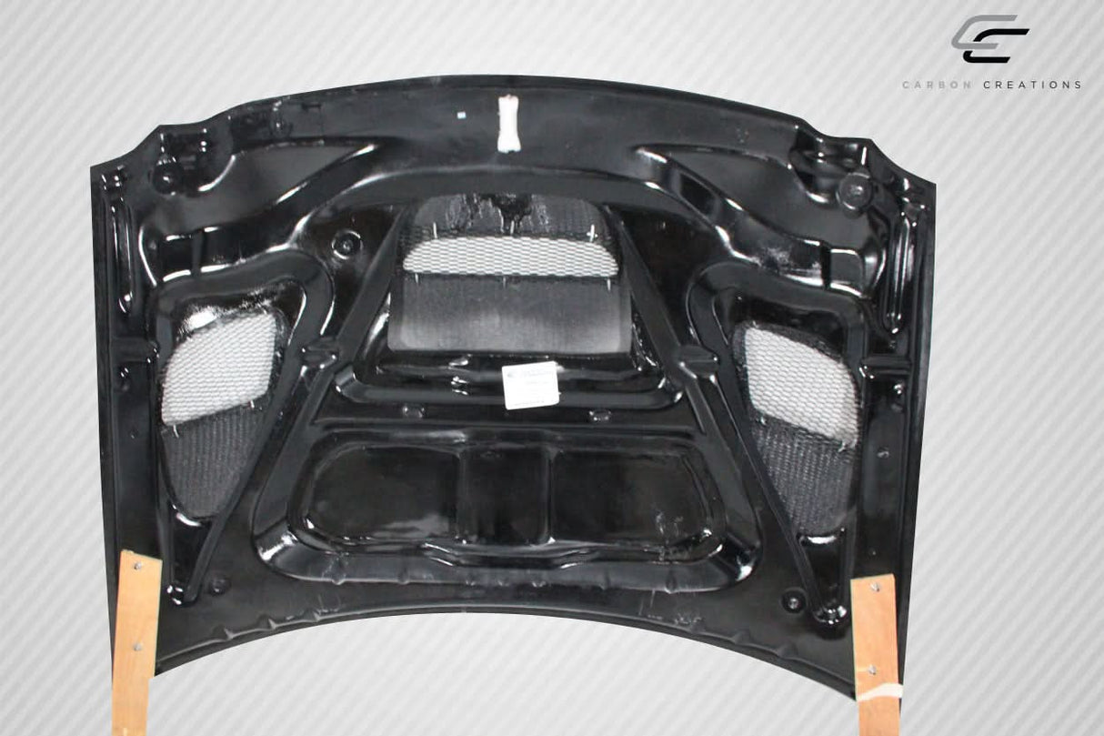 2005-2010 Jeep Grand Cherokee Hellcat Look Hood - Carbon Fiber
