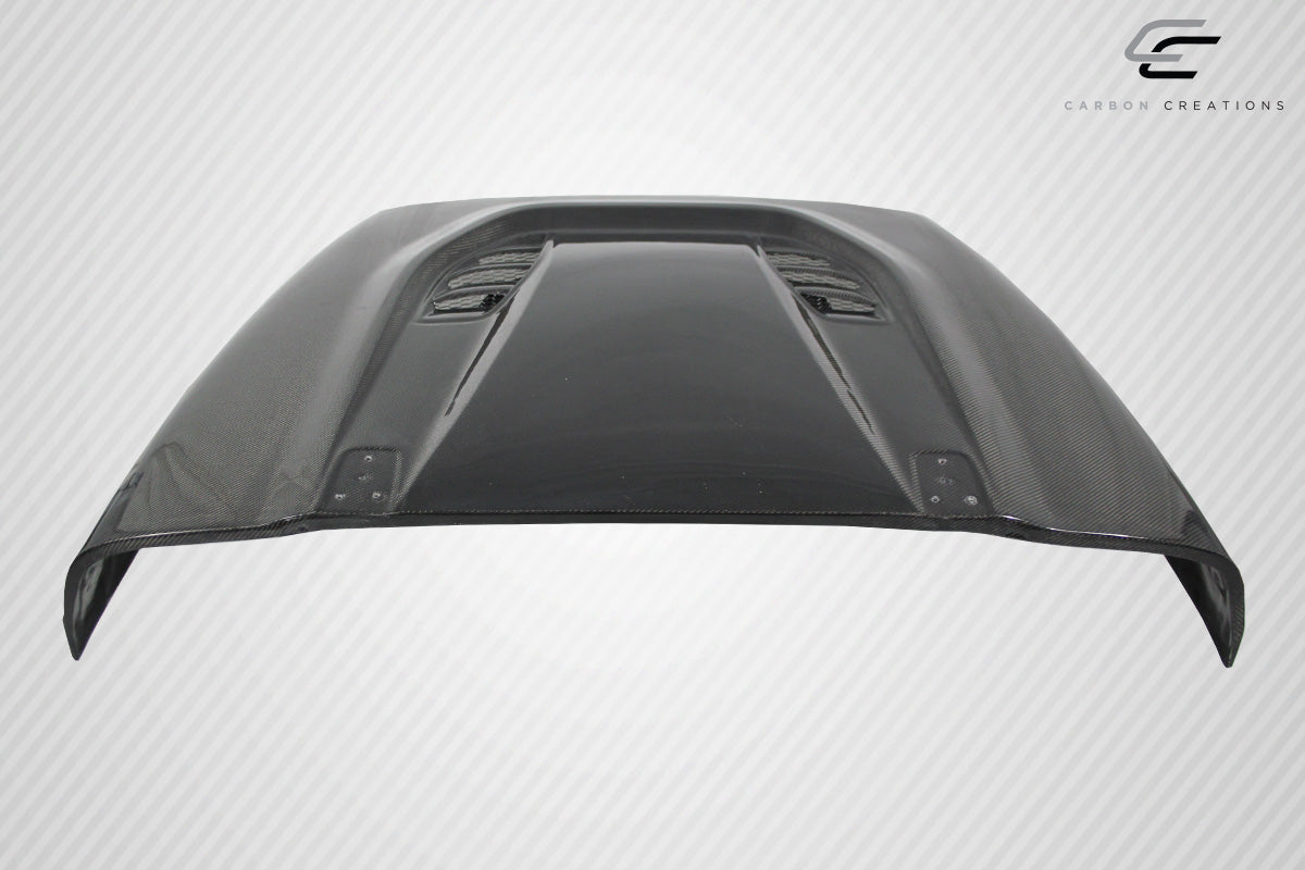 1997-2006 Jeep Wrangler Carbon Creations DriTech Power Dome Hood - 1 Piece