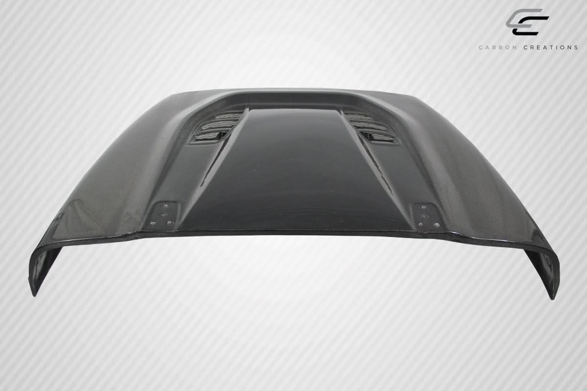 1997-2006 Jeep Wrangler DriTech Power Dome Style Hood - Carbon Fiber