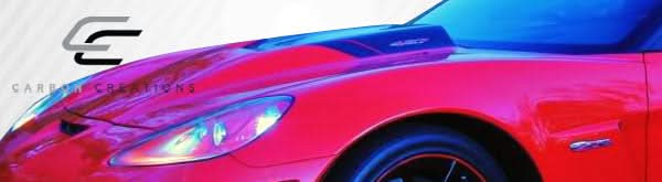 2005-2013 Chevrolet Corvette C6 ZR Edition Style Hood - Carbon Fiber