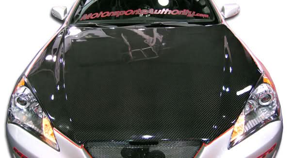 2010-2012 Hyundai Genesis Coupe OEM Look Hood - Carbon Fiber