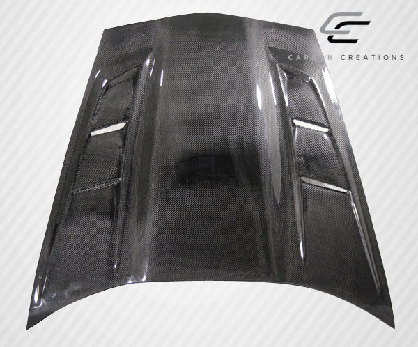 2005-2013 Chevrolet Corvette C6 H-Design Style Hood - Carbon Fiber